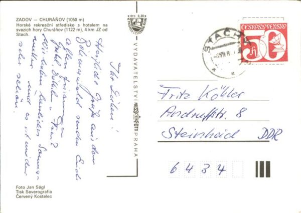 Stachy Susice Okres Pachatice Mountain Resort Berghotel Churanov Rest – Bild 2