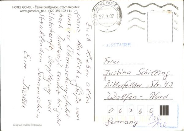 Ceske Budejovice Hotel Gomel Empfangshalle – Bild 2