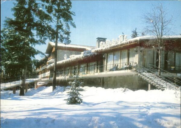 Borowez Bulgarien Hotel Restaurant Edelweiss im Winter
