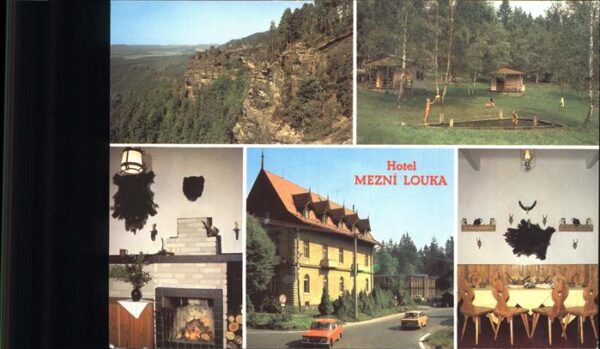 Hrensko Hotel Mezni Louka Restaurant Kaminzimme