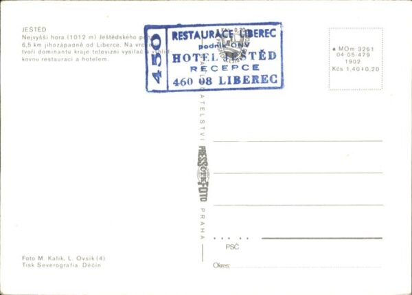 Liberec Horsky Hotel Restaurant auf dem Jested – Bild 2