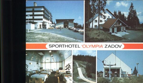 Stachy Susice Okres Pachatice Sporthotel Olympia Zadov Restaurant Ski