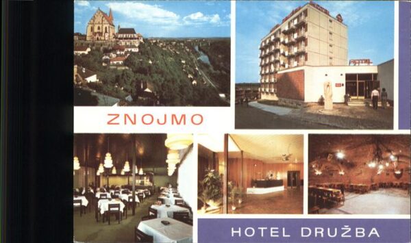 Znojmo Hotel Druzba Restaurant Kirche
