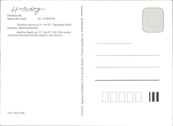 Marianske Lazne Holiday Restaurant – Bild 2