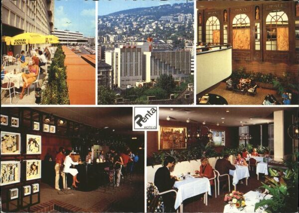 Budapest Buda Penta Hotel Restaurant Terrasse Ba