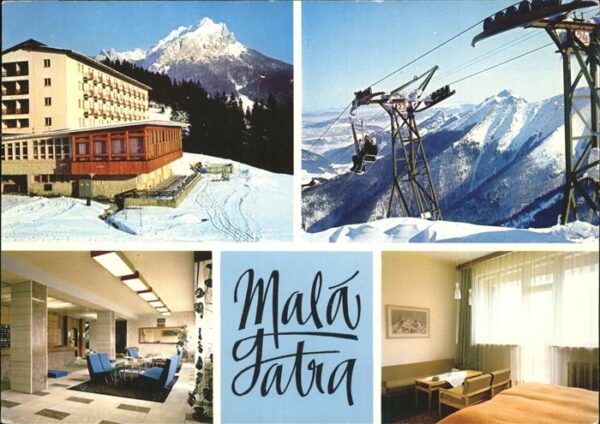 Terchova Horksy Hotel Boboty Skilift Wintersport