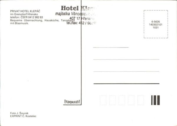 Hrensko Hotel Klepac Restaurant Wasserrad – Bild 2