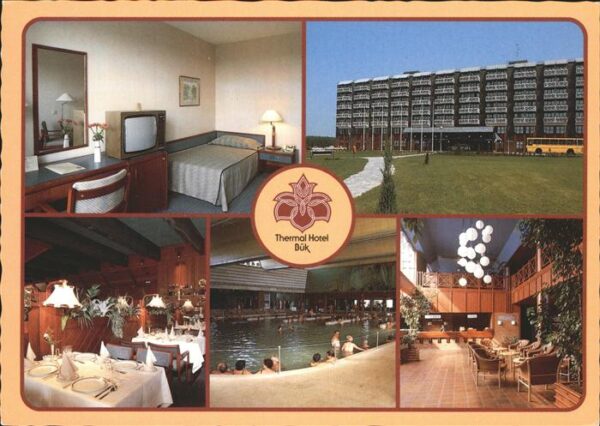 Buekfuerdoe Bad Buek Thermal Hotel Hallenbad Restaurant