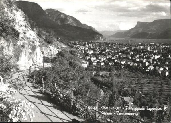Merano Meran Passeggiata Tappeiner