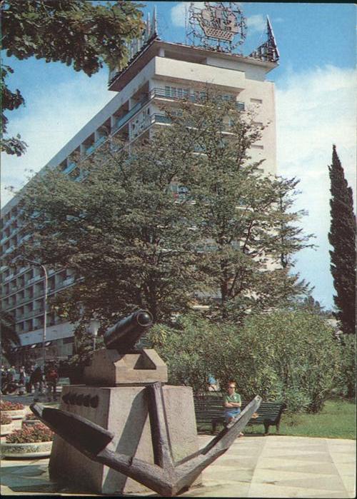 Sochi Hotel Leningrad Kanone Denkmal
