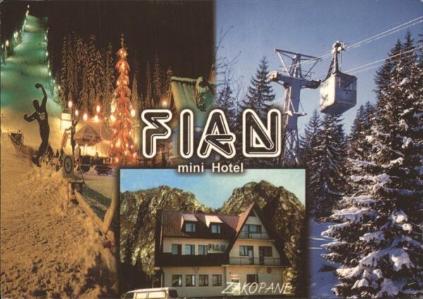 Zakopane Mini Hotel Fian Wintersportplatz Seilba