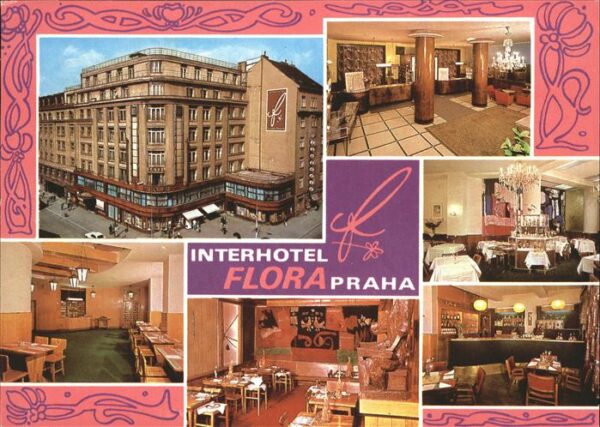 Praha Prahy Prague Interhotel Flora Restaurant