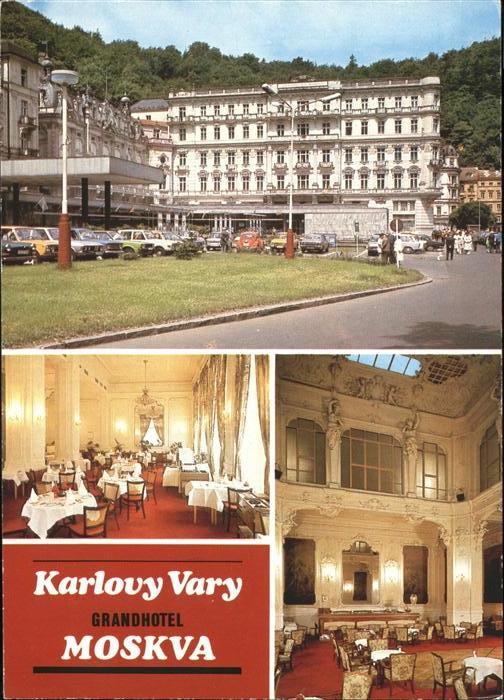 Karlovy Vary Grandhotel Moskva Restaurant