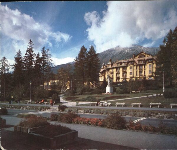 Stary Smokovec Hohe Tatra Hotel Grand v Starom Denkmal