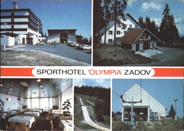 Stachy Susice Okres Pachatice Sporthotel Olympia Zadov Skischanze Lif