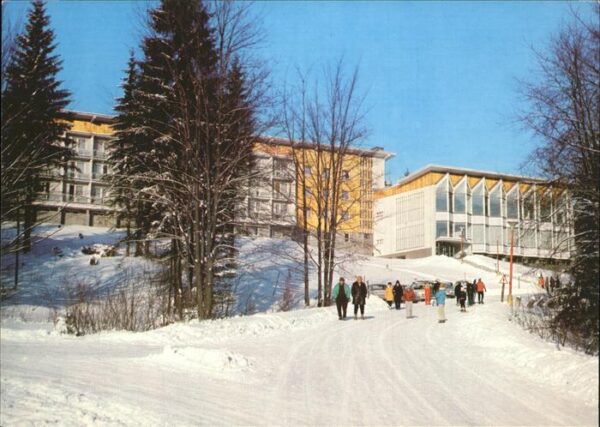Spindlermuehle Spindleruv Mlyn Interhotel Montana Krkonose im Winter