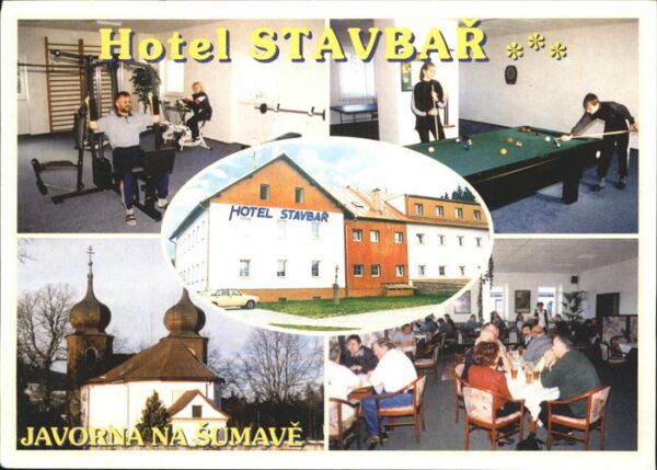 Sumava Czechia Hotel Stavbar Fitness Billard Restauran