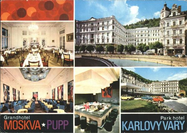 Karlovy Vary Grandhotel Moskva Pupp Park Hotel