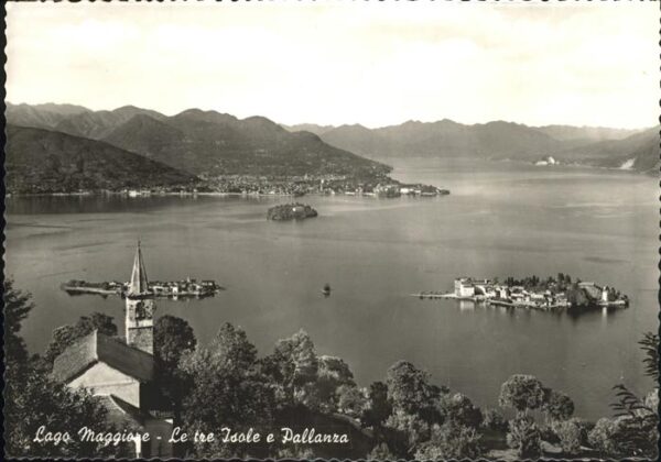 Pallanza Le 3 Isole Lago Maggiore Inseln