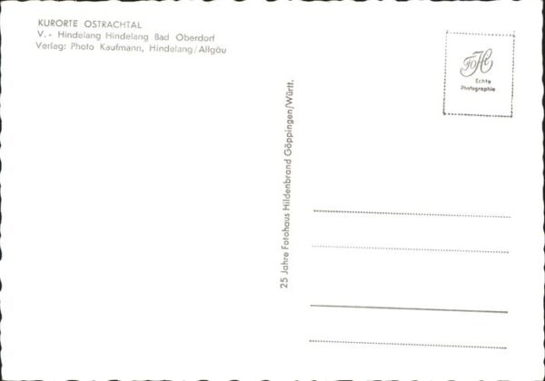 Hindelang Gesamtansicht mit Alpenpanorama Allgäue – Bild 2