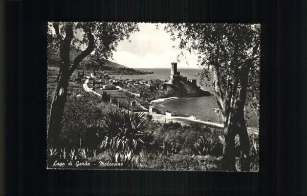 Malcesine Lago di Garda Panorama Burg