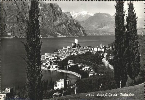 Malcesine Lago di Garda Veduta generale