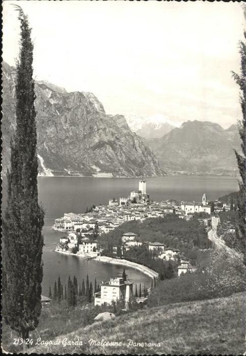 Malcesine Lago di Garda Veduta panoramica