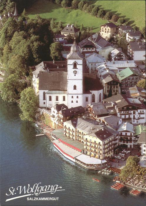 St Wolfgang Wolfgangsee Wallfahrtskirche Hotel Weisses Rössl Fl