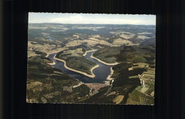 Aggertalsperre Fliegeraufnahme