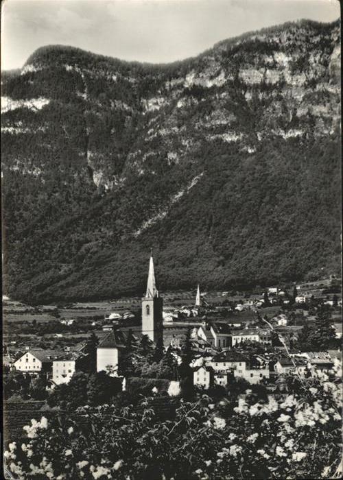 Kaltern Weinstrasse Tirol gegen die Mendel Überetsch Mendola Oltr