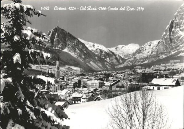Cortina d Ampezzo Col Rosa Croda del Beco