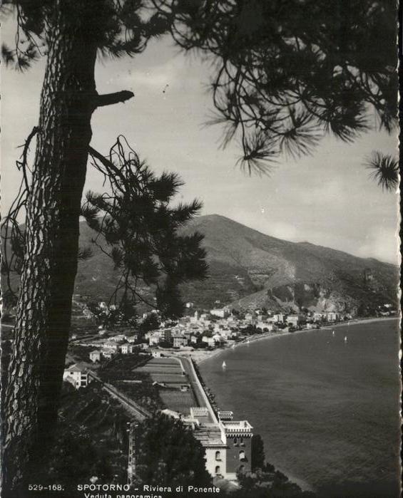 Spotorno Savona Liguria Veduta panoramica Riviera di Ponente