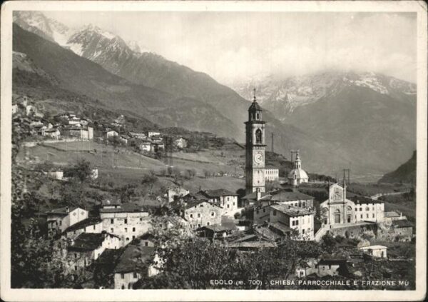 Edolo Chiesa Parrocchiale e Frazione Mu