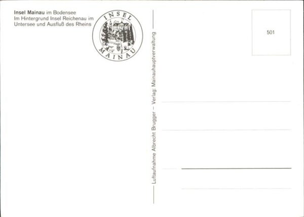 Insel Mainau Fliegeraufnahme mit Insel Reichenau Bod – Bild 2