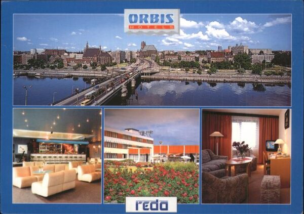 Szczecin Stettin Hotel Orbis Reda Oder Brücke