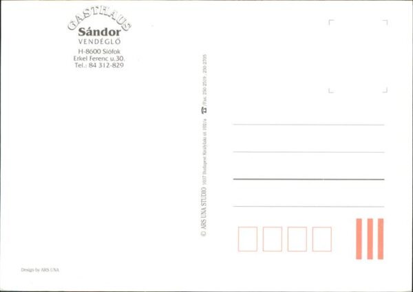 Siofok Gasthaus Sandor – Bild 2