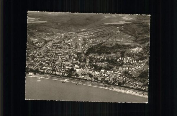 Linz Rhein Fliegeraufnahme