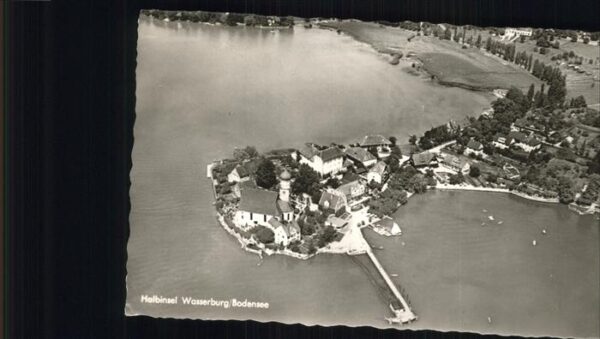 Wasserburg Bodensee Fliegeraufnahme