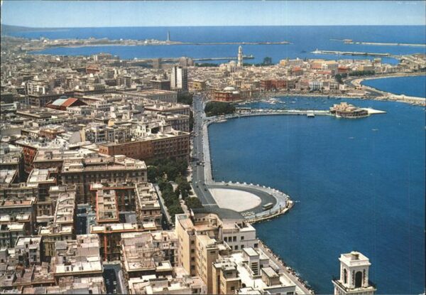 Bari Puglia Fliegeraufnahme