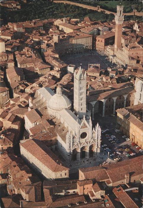 Siena La Cattedrale e Palazzo Comunale Fliege