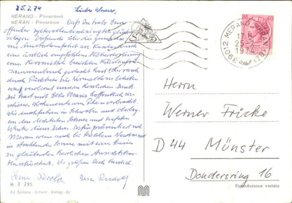 Merano Meran Panorama – Bild 2