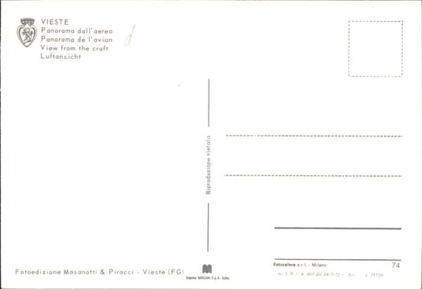 Vieste Foggia Fliegeraufnahme – Bild 2