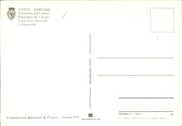 Vieste Foggia Fliegeraufnahme – Bild 2
