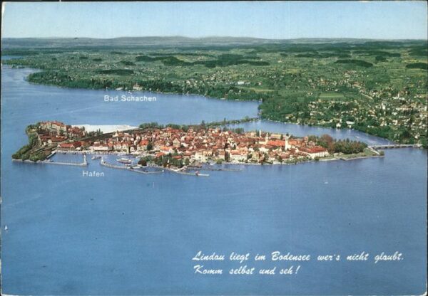 Lindau Bodensee Fliegeraufnahme