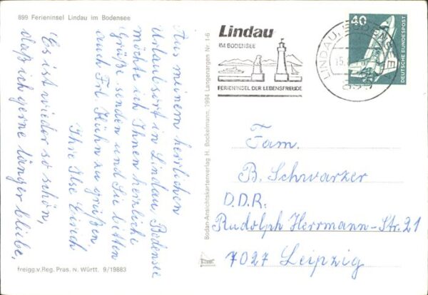 Lindau Bodensee Fliegeraufnahme – Bild 2