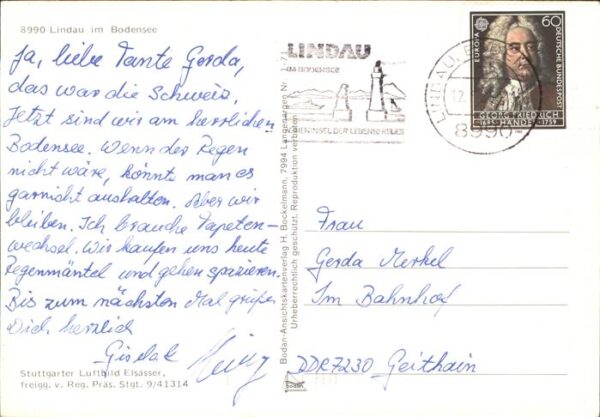 Lindau Bodensee Fliegeraufnahme Panorama – Bild 2