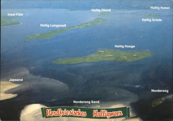 Nordfriesland Nordfriesisches Halligmeer mit den Hall