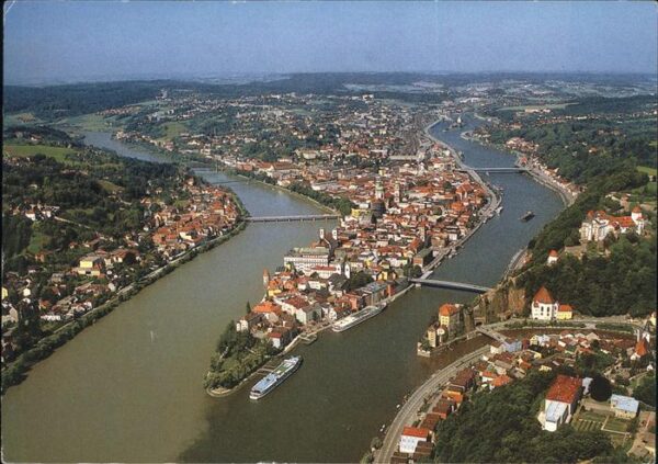 Passau Fliegeraufnahme