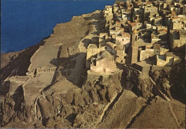 Sassari Fliegeraufnahme Castelsardo