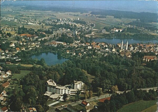 Bad Waldsee Schlossparkklinik Fliegeraufnahme